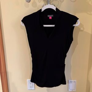 Vince Camuto black stretch tank